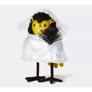 Target Midnight Raven Featherly Friends Bride Bird Halloween Decorative Figurine